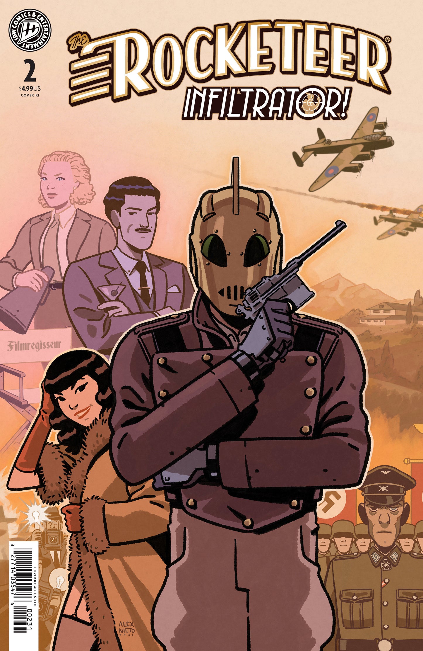 The Rocketeer: Infiltrator! #2 Variant RI (10) (Nieto) FOC July 20, 2026