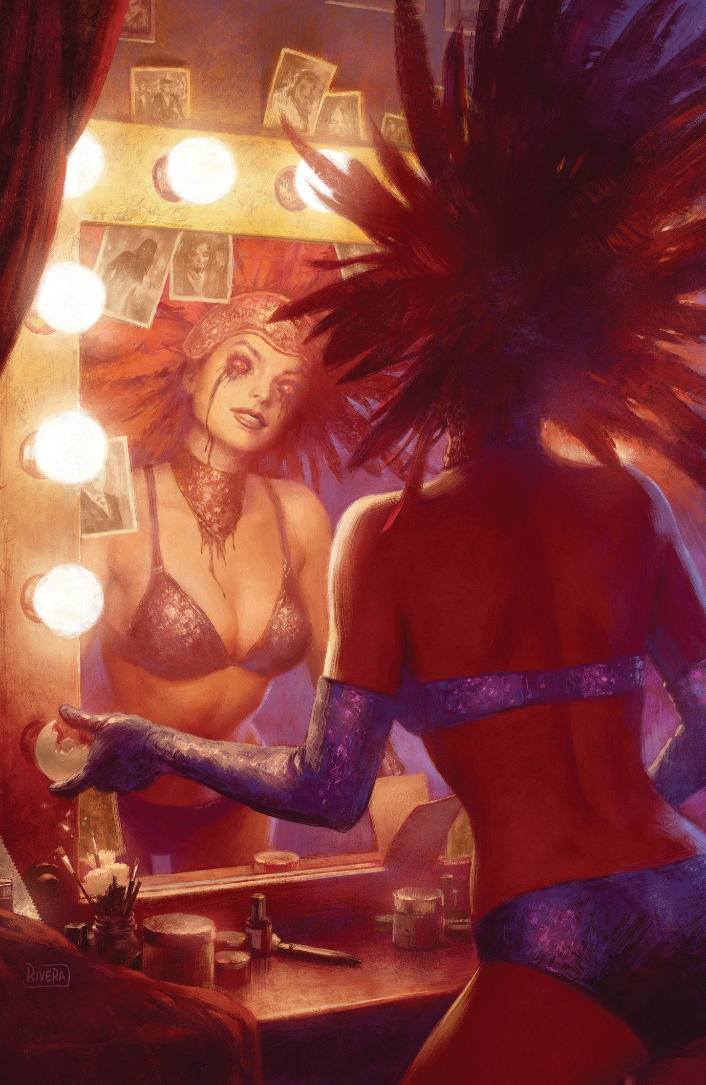 Hello Darkness #25 H 1:25 INCV Variant (Full Art, Rivera) FOC August 10, 2026