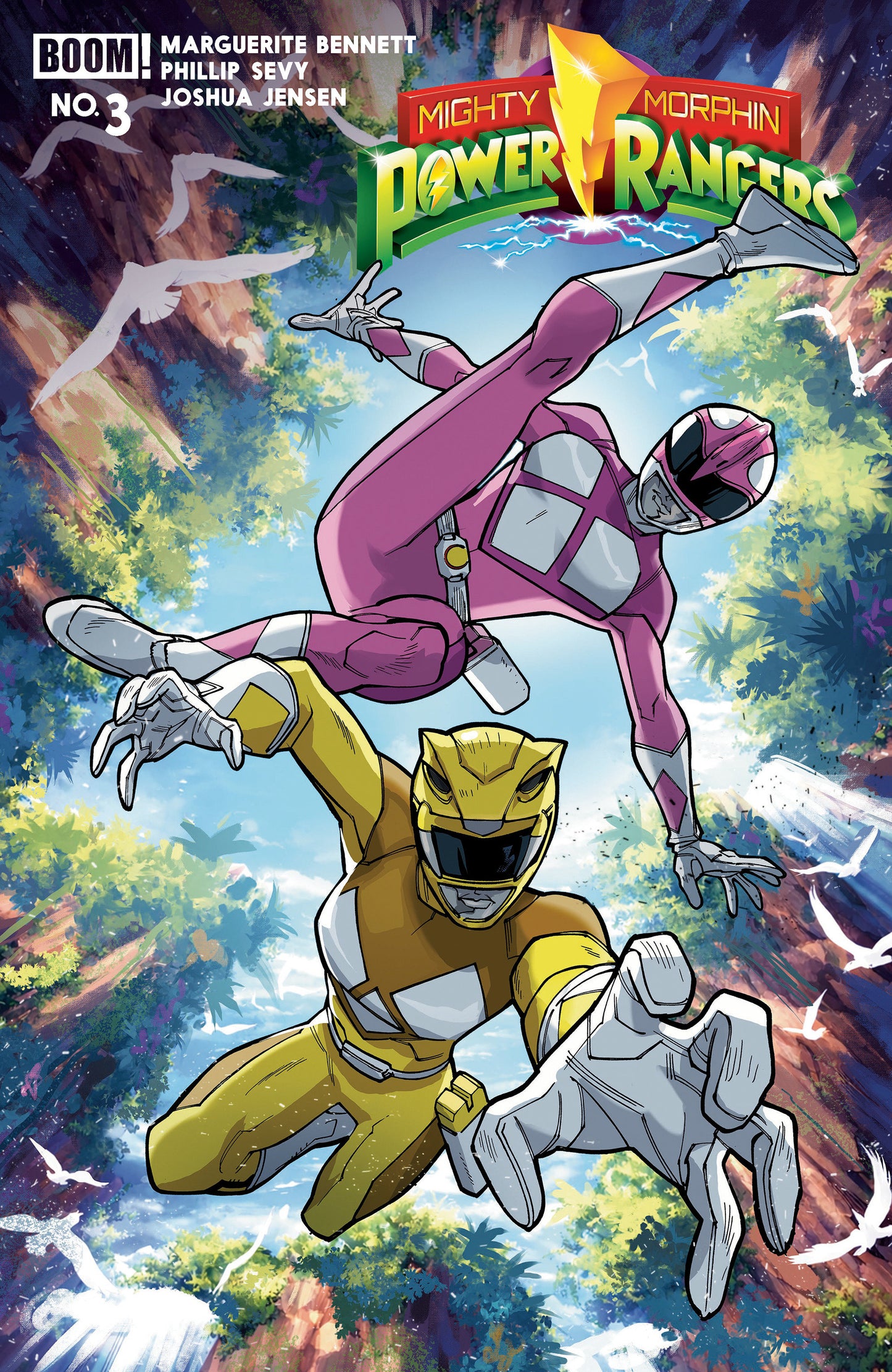 Mighty Morphin Power Rangers (2026) #3 A Main (Dressed, Balám) FOC July 20, 2026