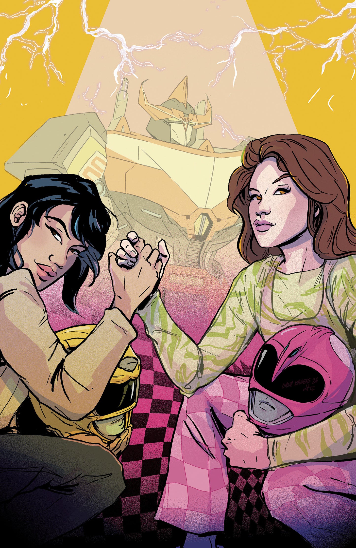 Mighty Morphin Power Rangers (2026) #3 I 1:50 INCV Variant (Full Art, Kangas) FOC July 20, 2026