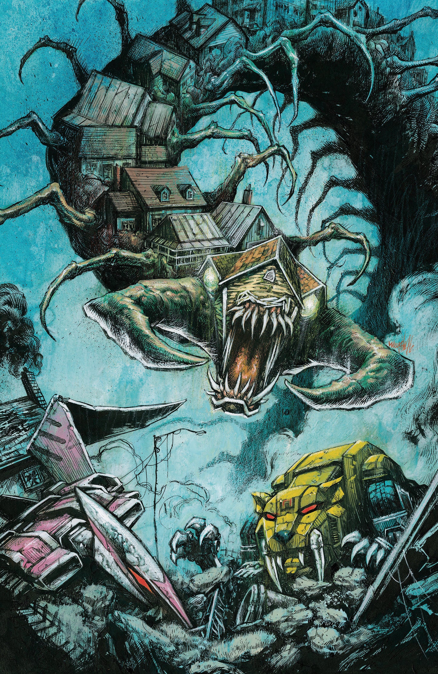 Mighty Morphin Power Rangers (2026) #3 J 1:75 INCV Variant (Full Art, Wayshak) FOC July 20, 2026