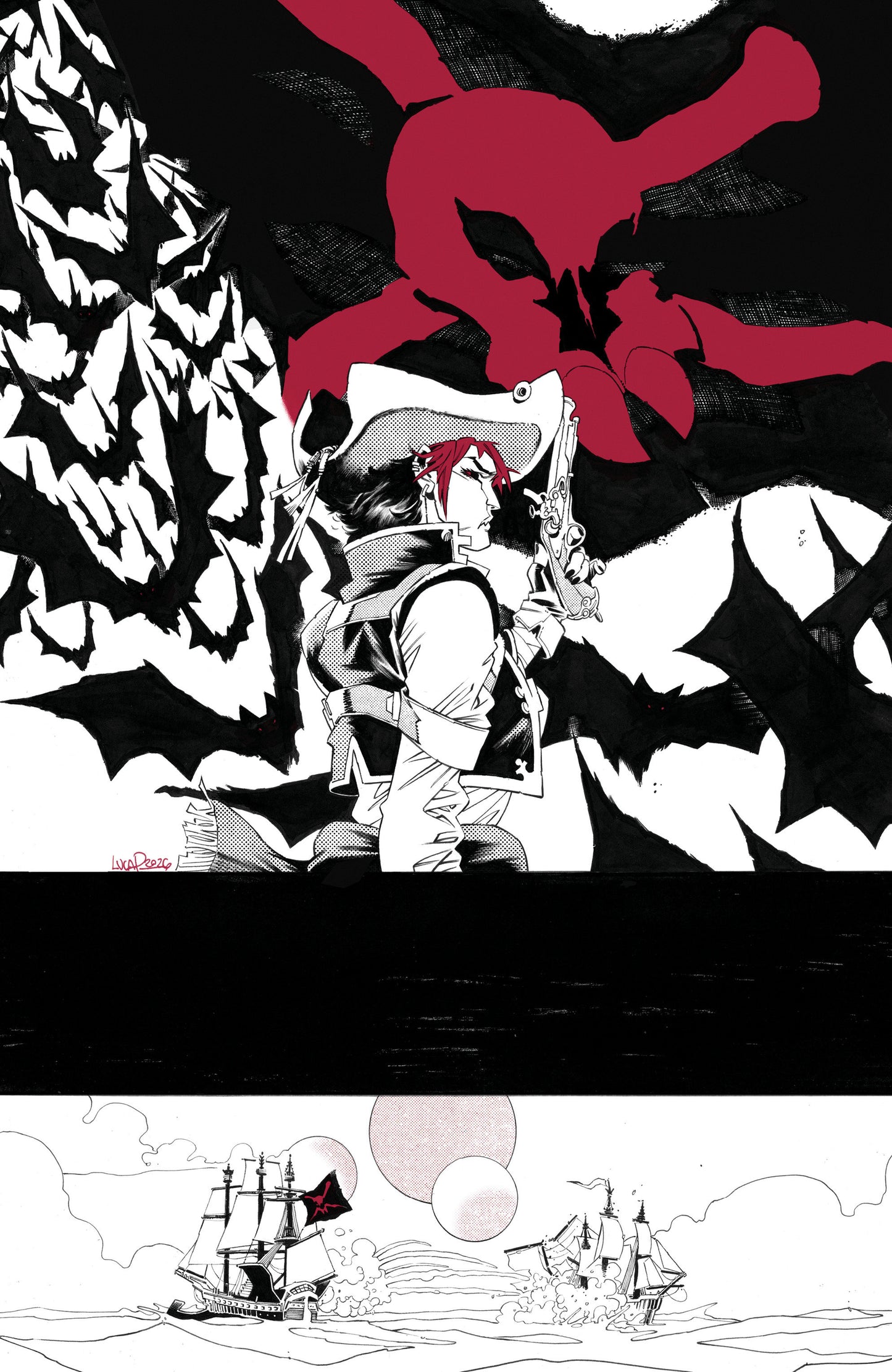 Vampyrates! #2 E 1:25 INCV (Full Art, Ward) FOC July 6, 2026