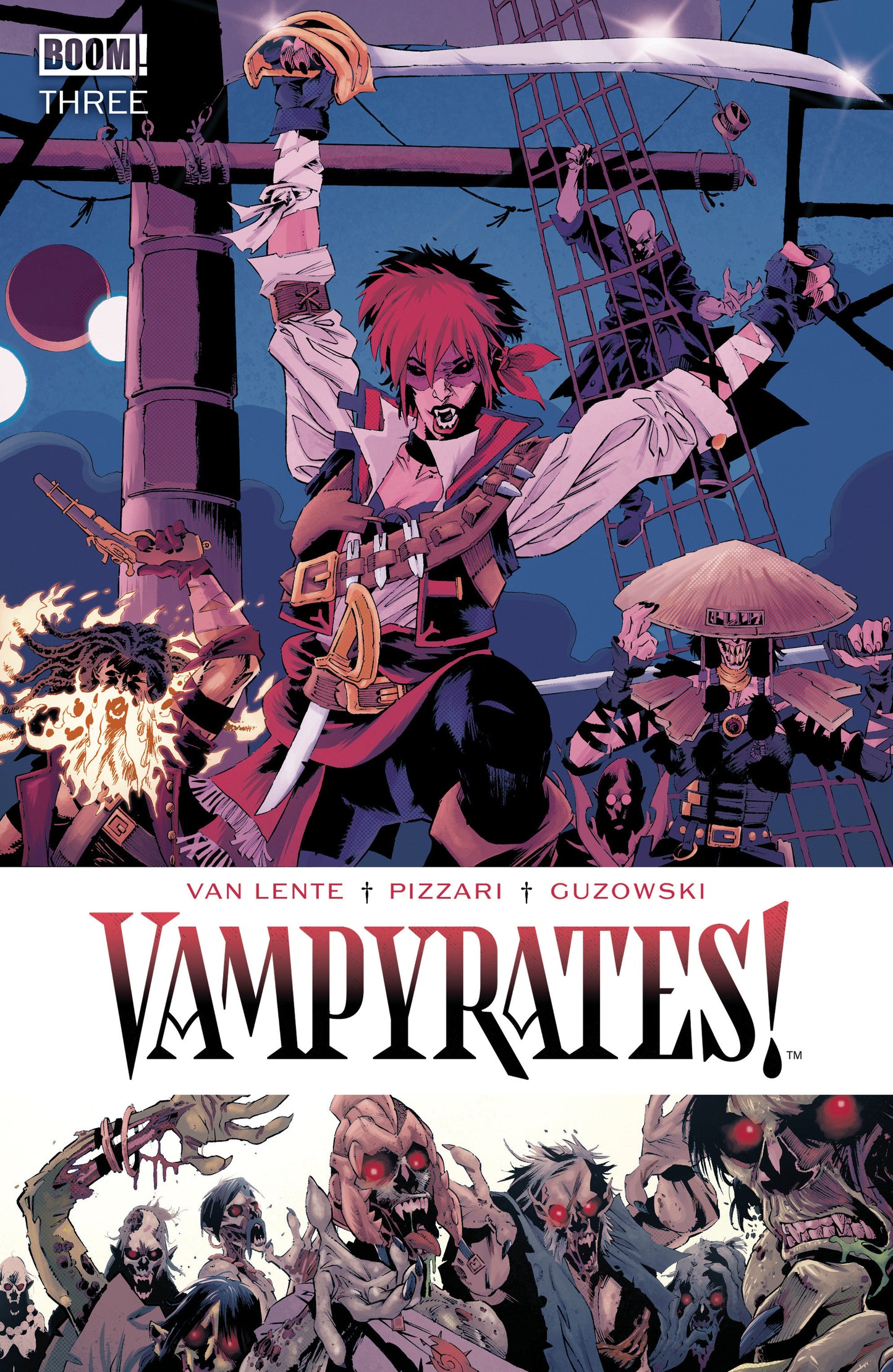 Vampyrates! #3 A Main (Dressed, Pizzari) FOC August 10, 2026