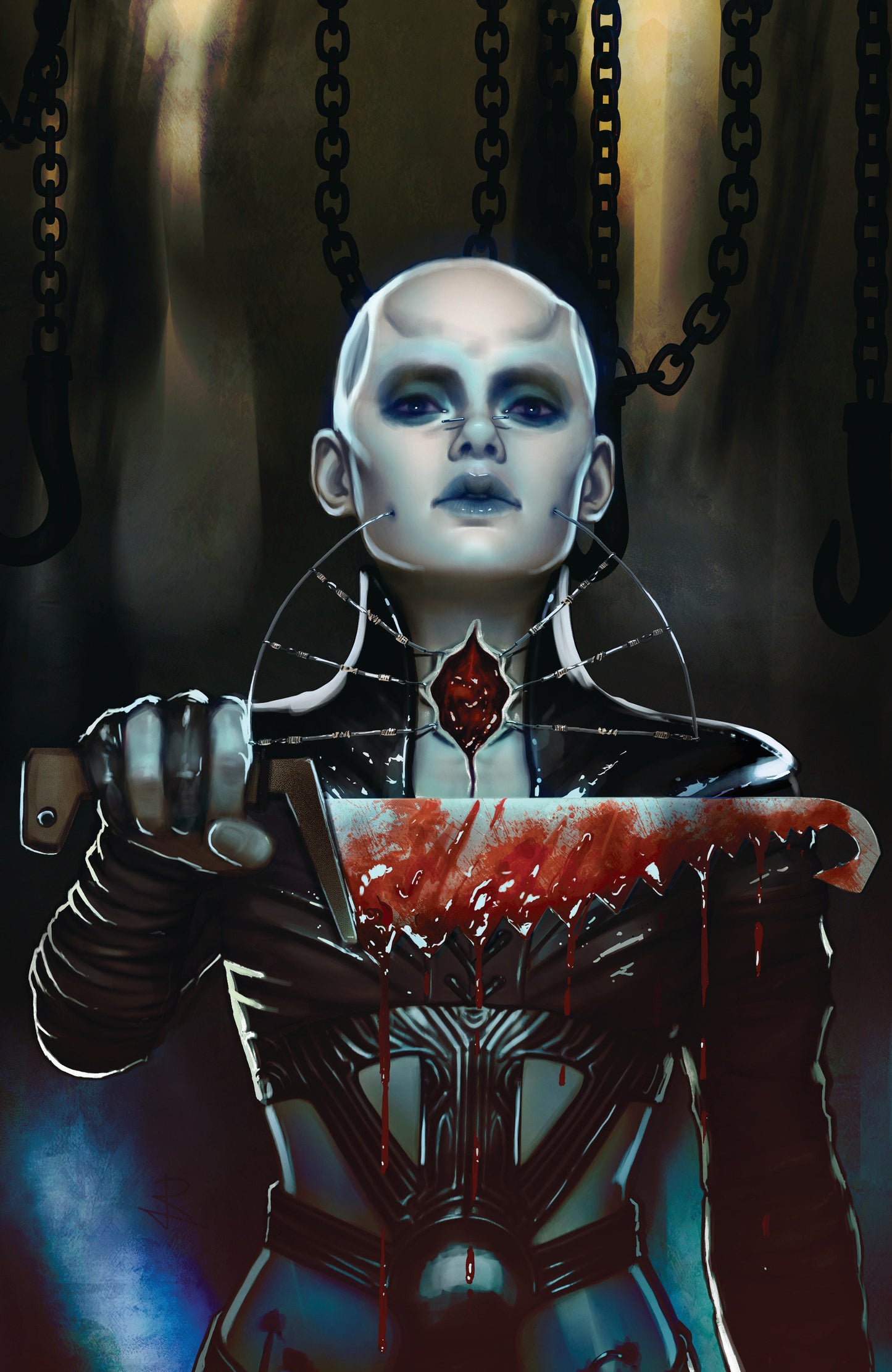 Hellraiser: Resurrections - The Deep Gospel #1 F Unlimited Variant (Full Art, Puebla) FOC August 10, 2026