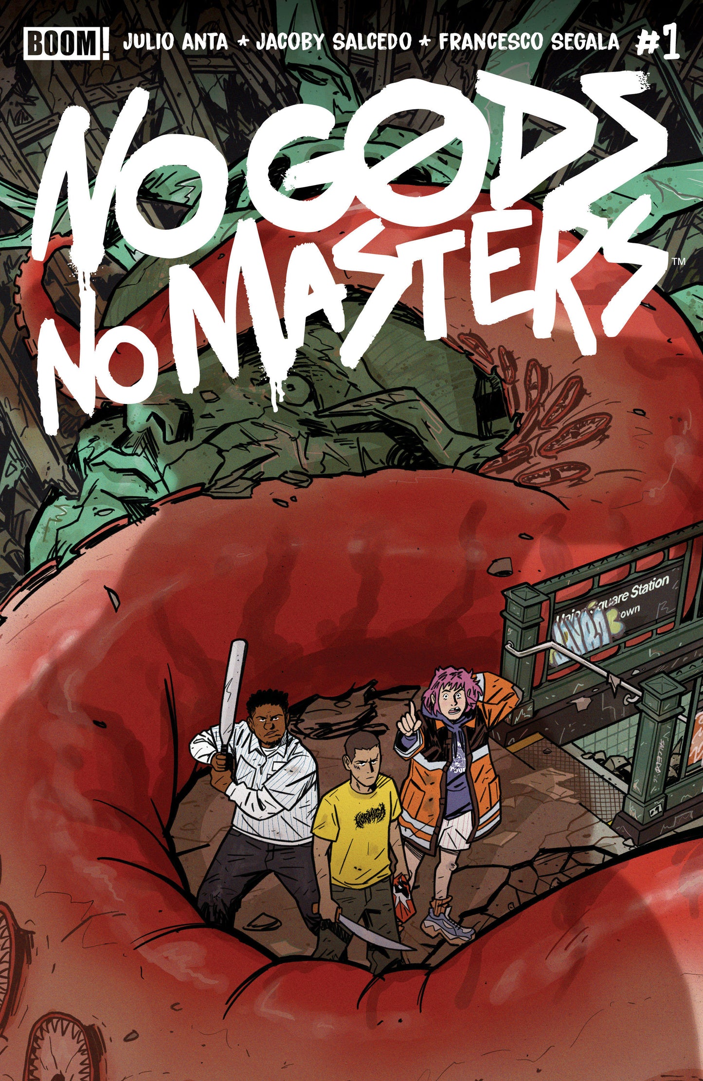 No Gods, No Masters #1 A Main (Dressed, Salcedo) FOC July 27, 2026