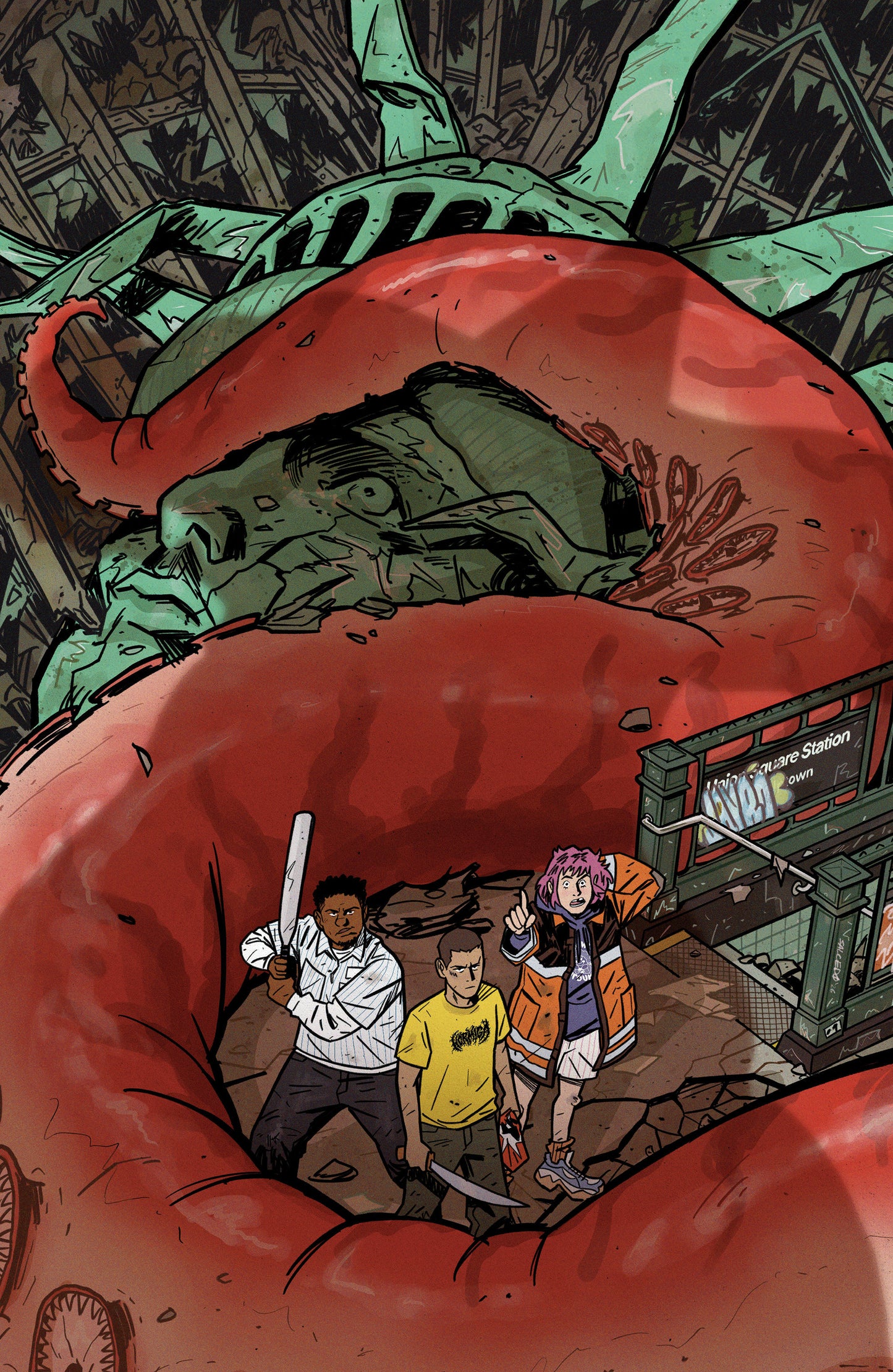 No Gods, No Masters #1 E Unlockable Variant (Full Art, Salcedo) FOC July 27, 2026