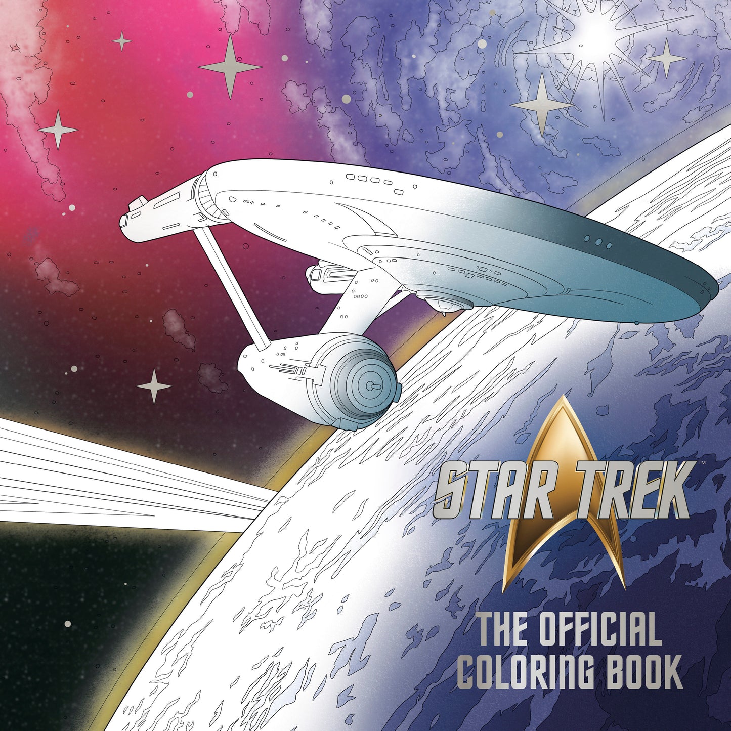 Star Trek: The Official Coloring Book FOC July 13, 2026