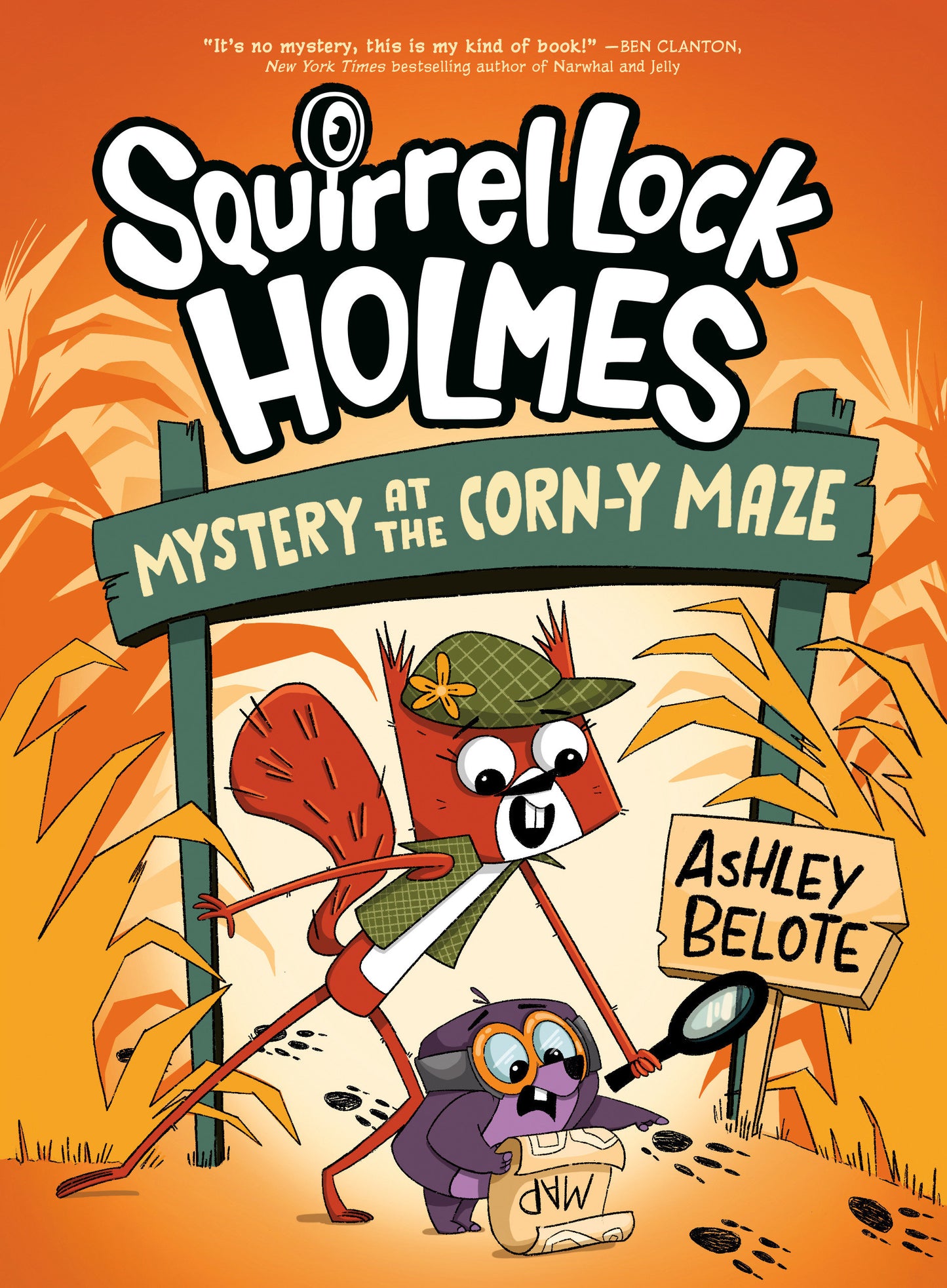 Squirrel Lock Holmes #2: Mystery at the Corn-y Maze Hardcover FOC August 10, 2026
