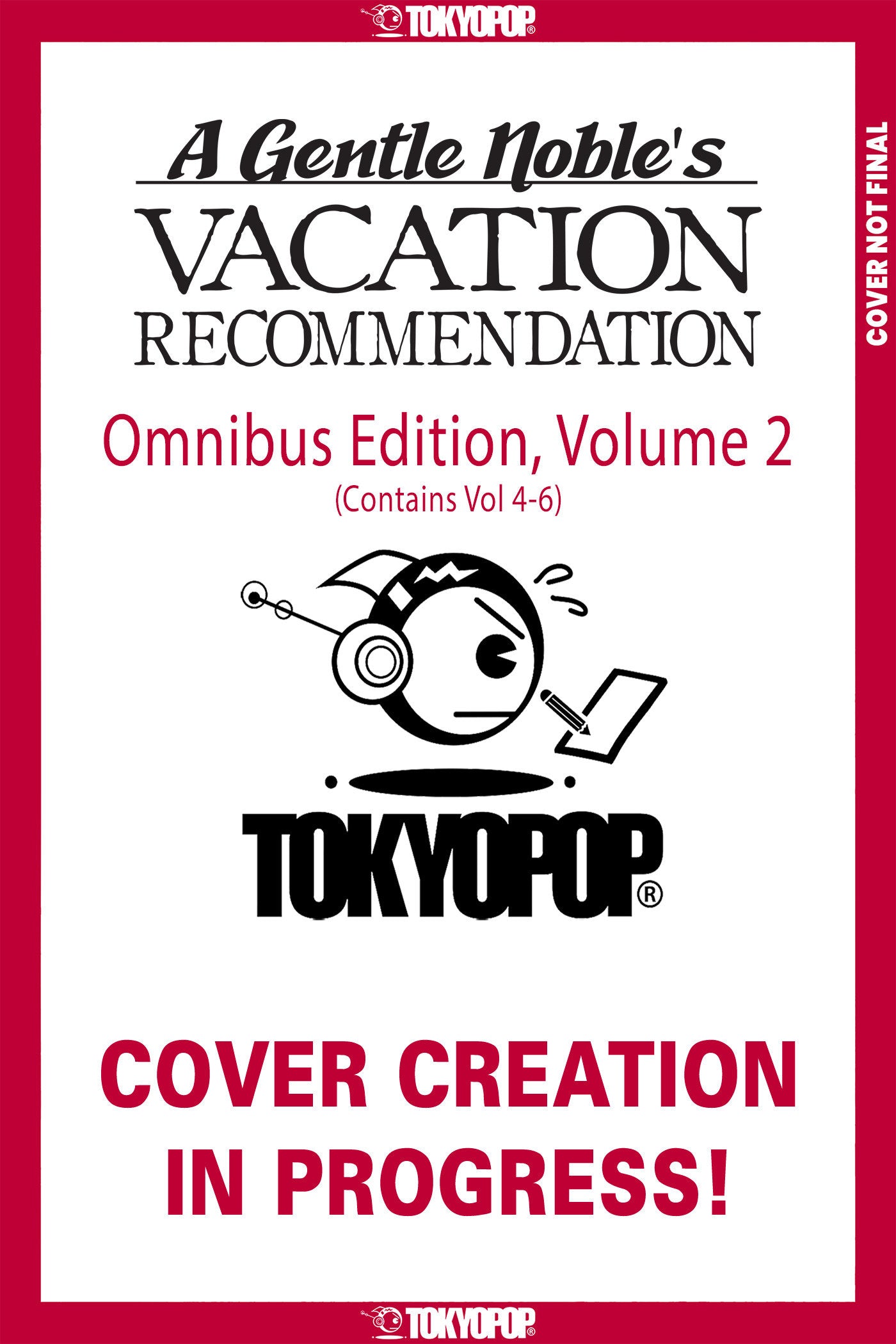 A Gentle Noble's Vacation Recommendation Omnibus, Volume 2 (Volumes 4-6) FOC July 27, 2026