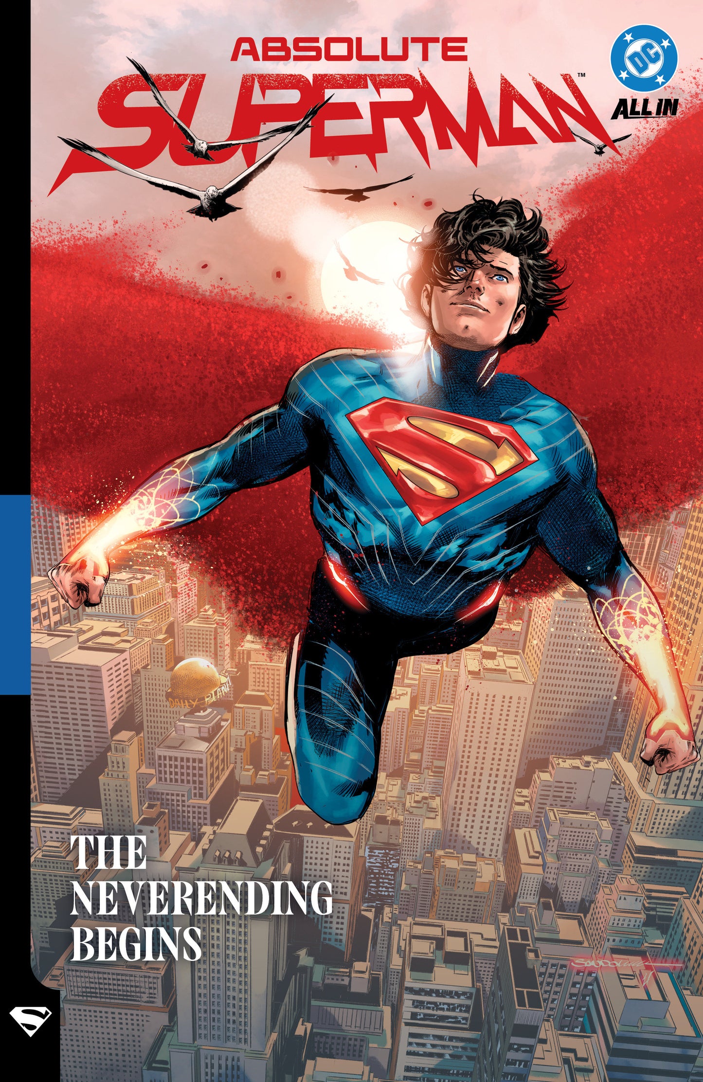 Absolute Superman Vol. 3: The Neverending Begins FOC August 3, 2026