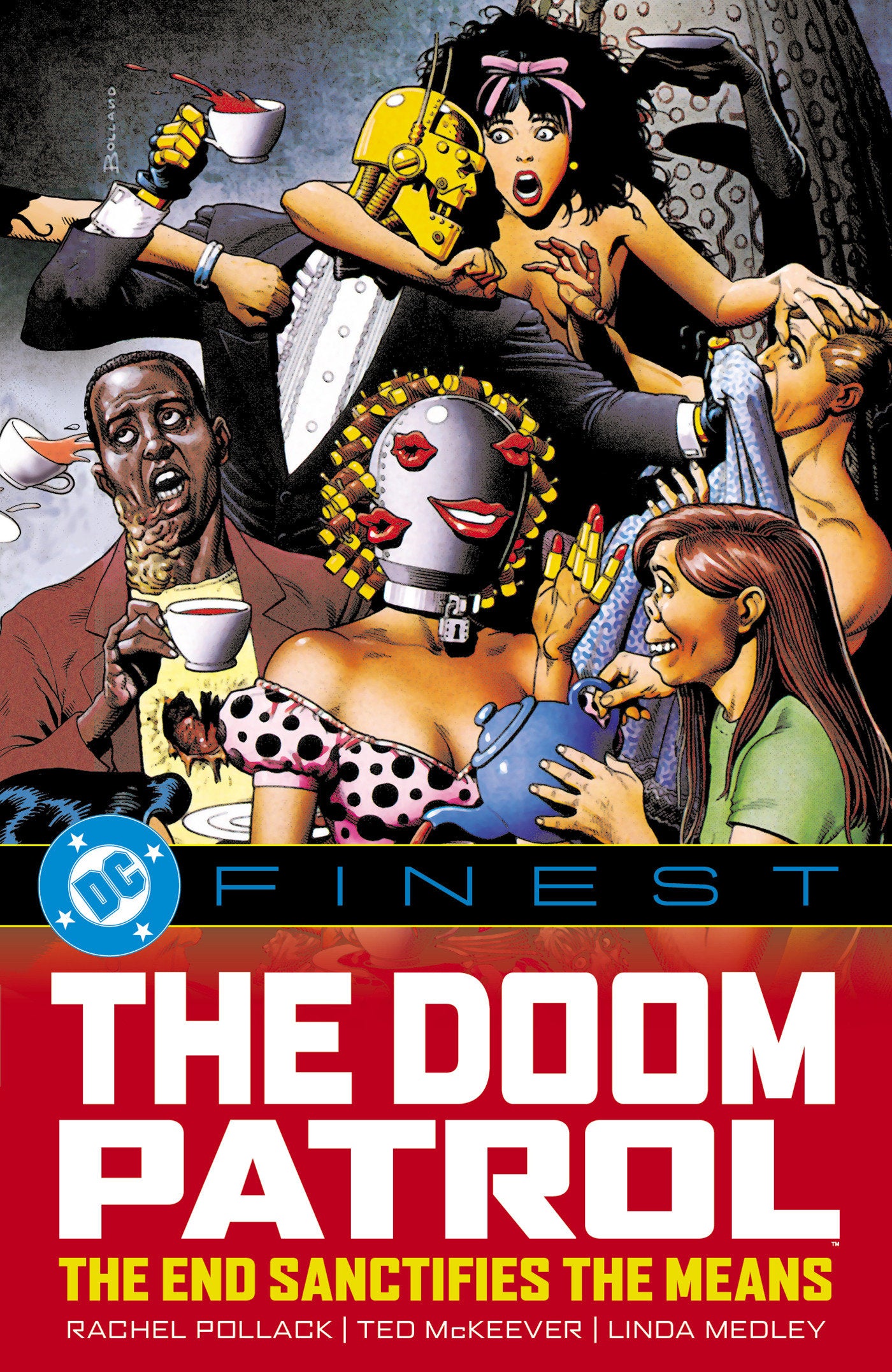 DC Finest: Doom Patrol: The End Sanctifies the Means FOC August 3, 2026