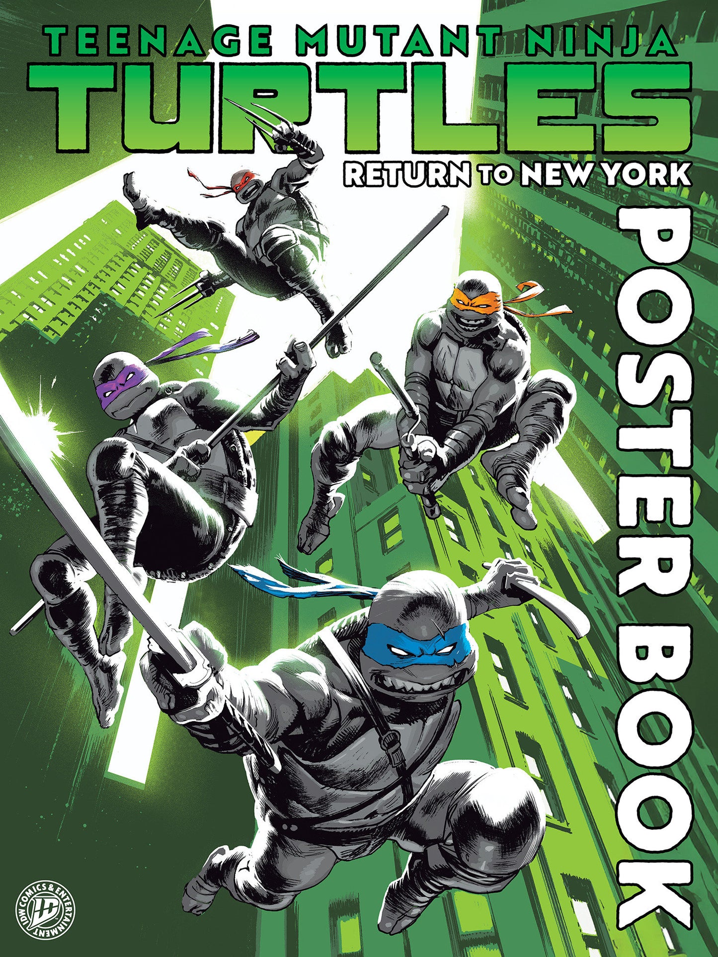Teenage Mutant Ninja Turtles: Return to New York Poster Book FOC August 10, 2026