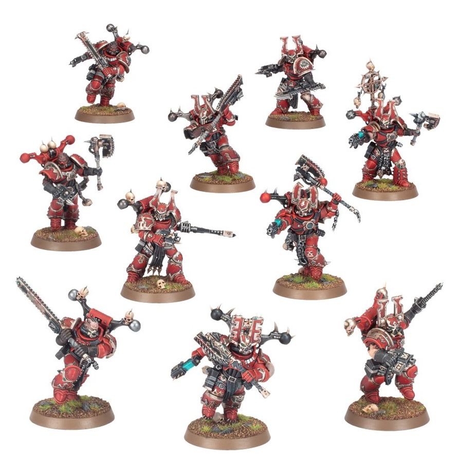 Khorne Berzerkers World Eaters Warhammer 40K 43-10