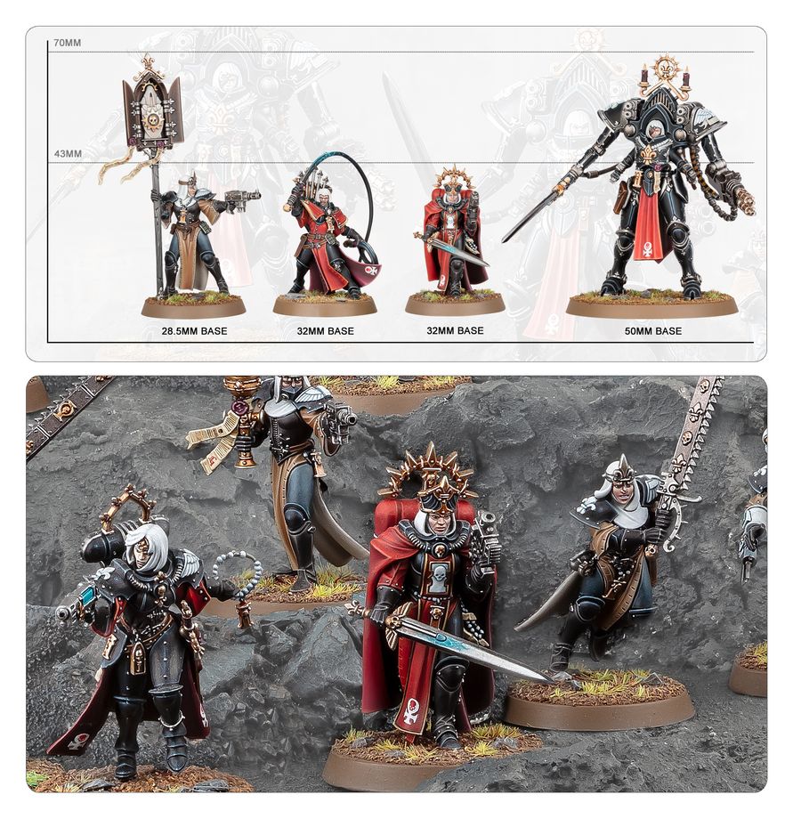 Armageddon Battalion: Adepta Sororitas WARHAMMER 40K 52-65