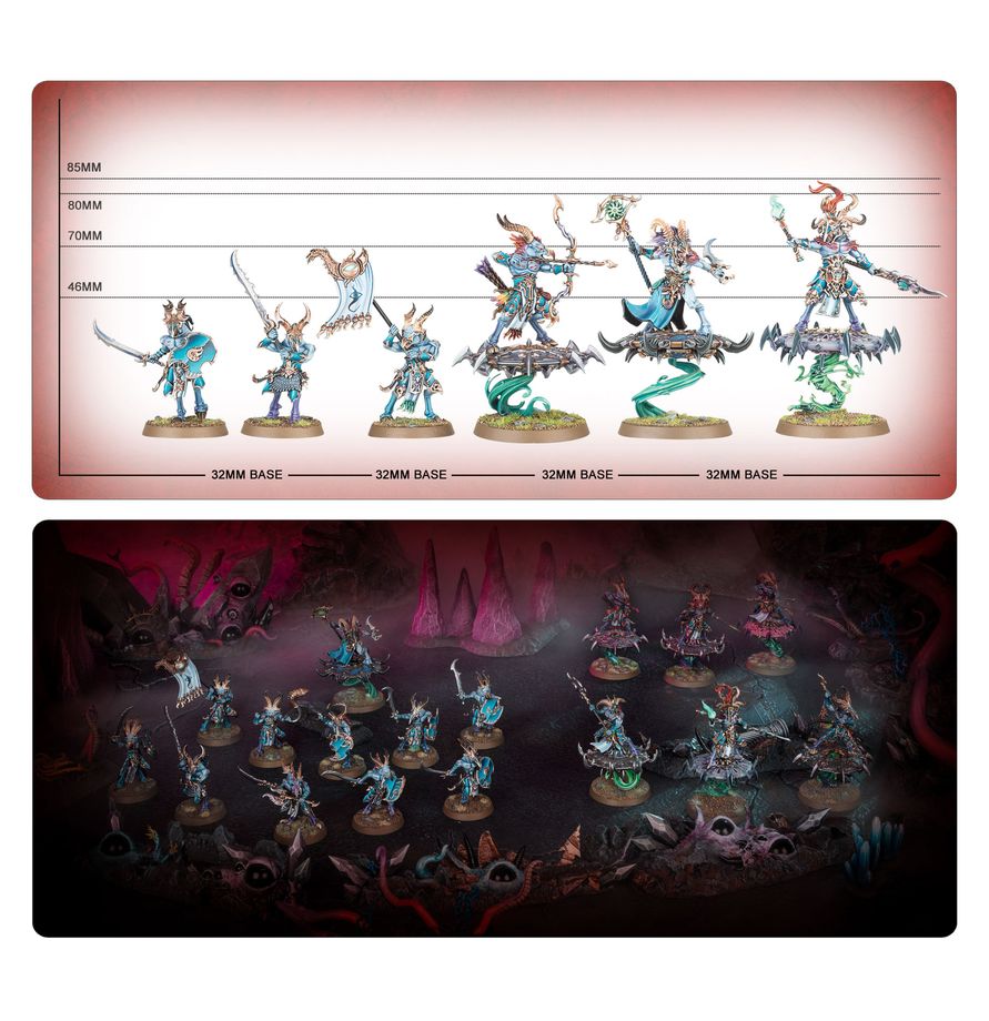 Spearhead: Disciples of Tzeentch – Tzaangor Warflock 70-839 Warhammer