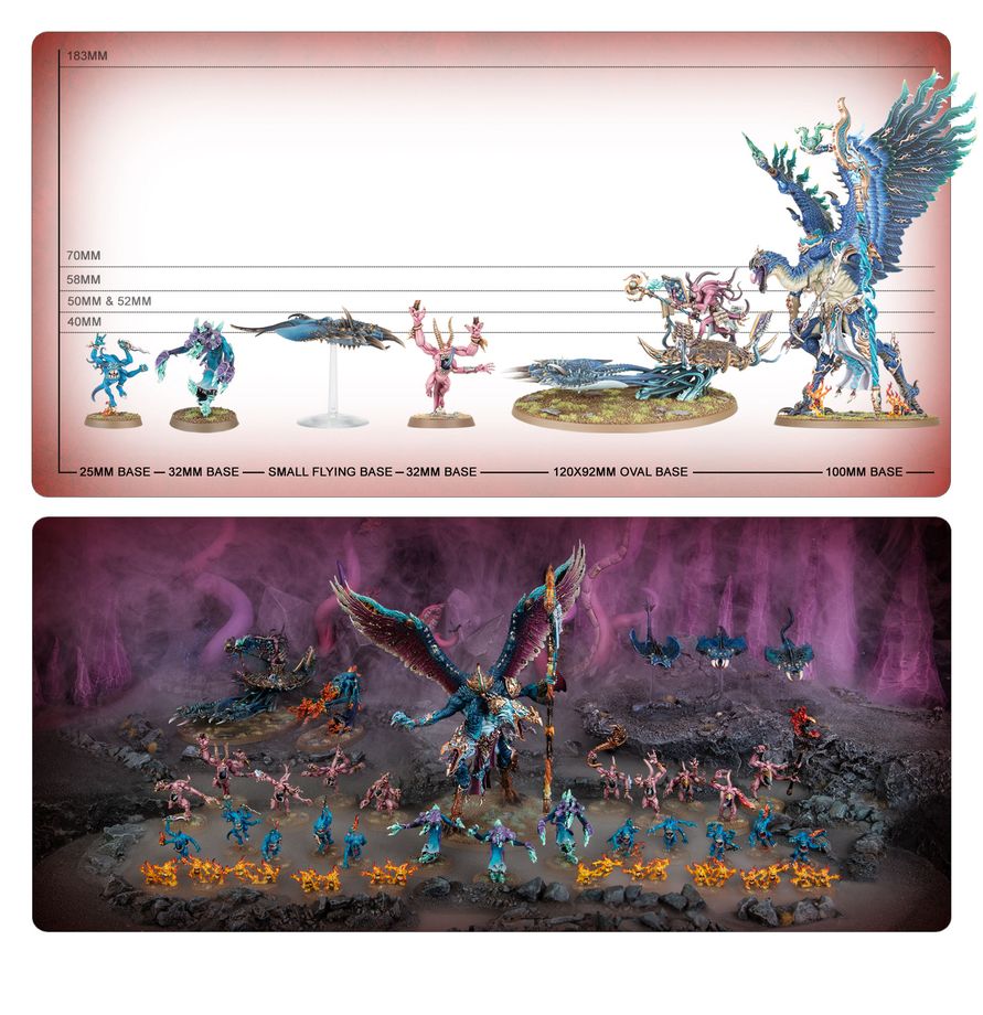 Battleforce: Disciples of Tzeentch – Warpflame Cavalcade 83-110 Warhammer