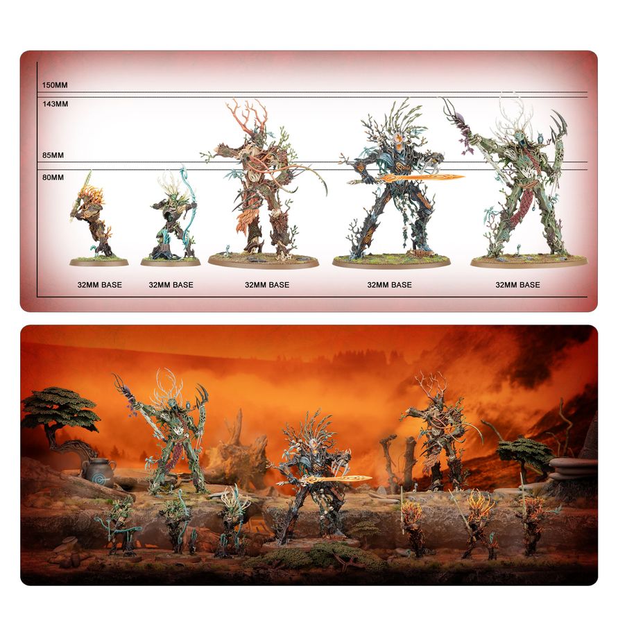 Battleforce: Sylvaneth ā Strongroot Grove WARHAMMER AOS 92-32