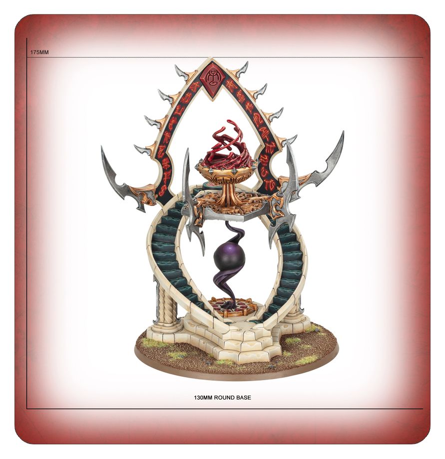 Shrine of Dark Tribute WARHAMMER AOS 85-65