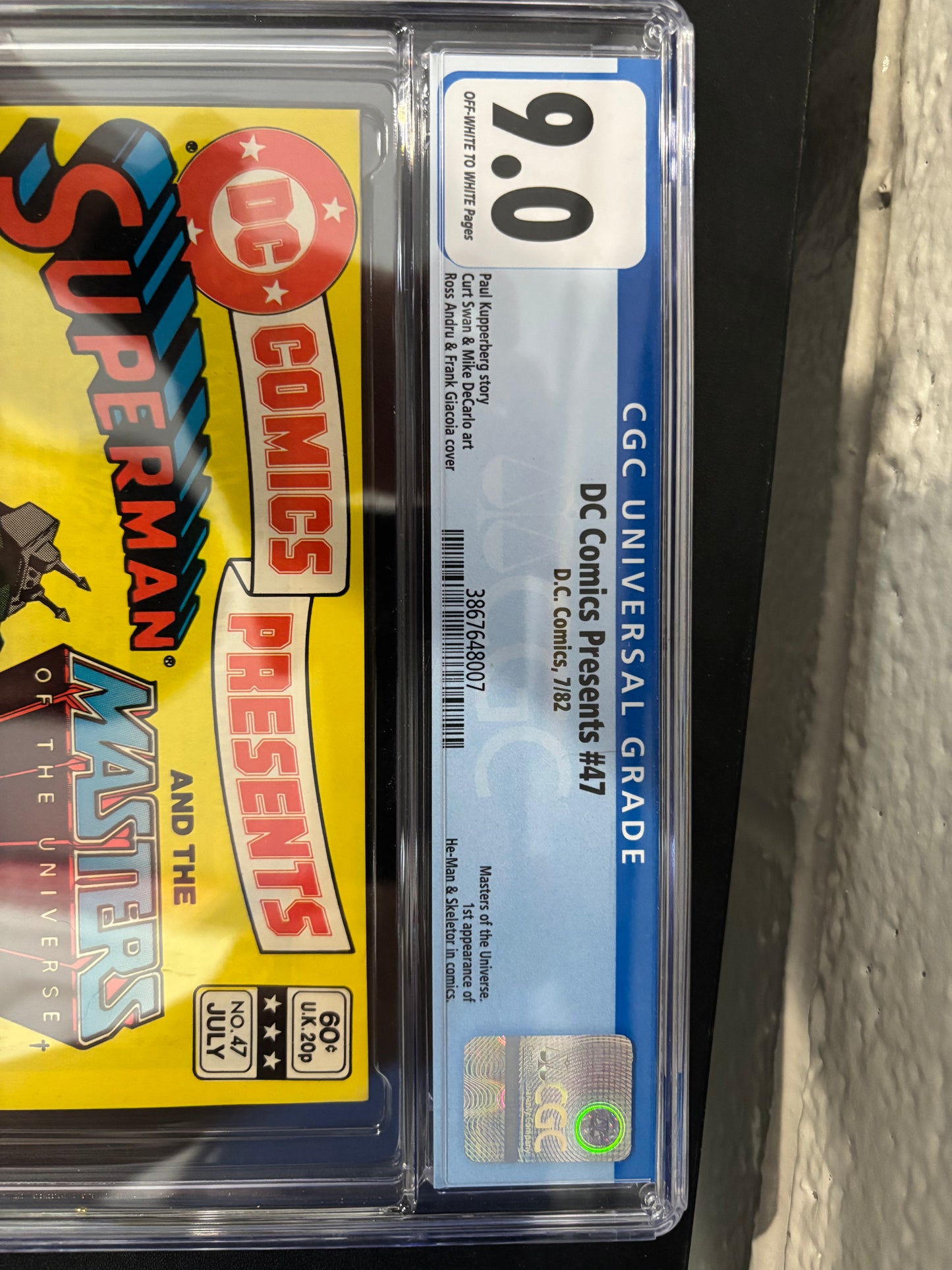 DC COMICS PRESENTS #47 GRADED 9.0