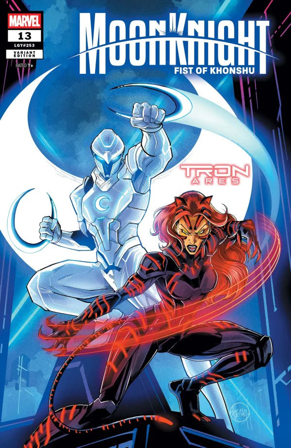 MOON KNIGHT: FIST OF KHONSHU #13 LUCIANO VECCHIO TRON: ARES VARIANT