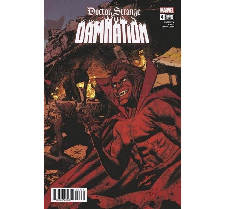 Doctor Strange: Damnation 4 Connecting Variant BY Marvel Comics 2018