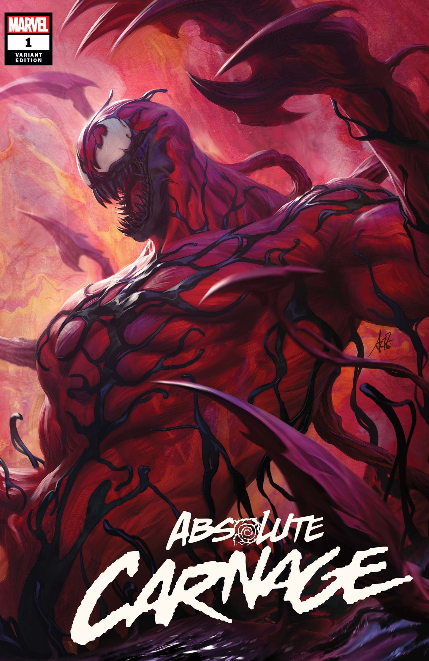 Absolute Carnage #1 Stanley Artgerm Lau Variant Cover Stegman Cates