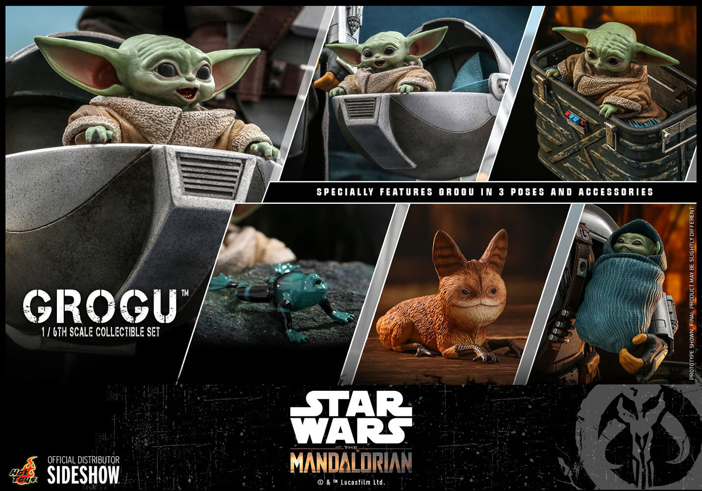 GROGU™ SIXTH SCALE FIGURE SET
