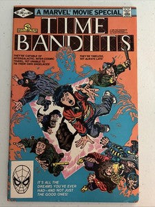Time Bandits Vol. 1 No. 1 Movie Adaptation Marvel Comic Book