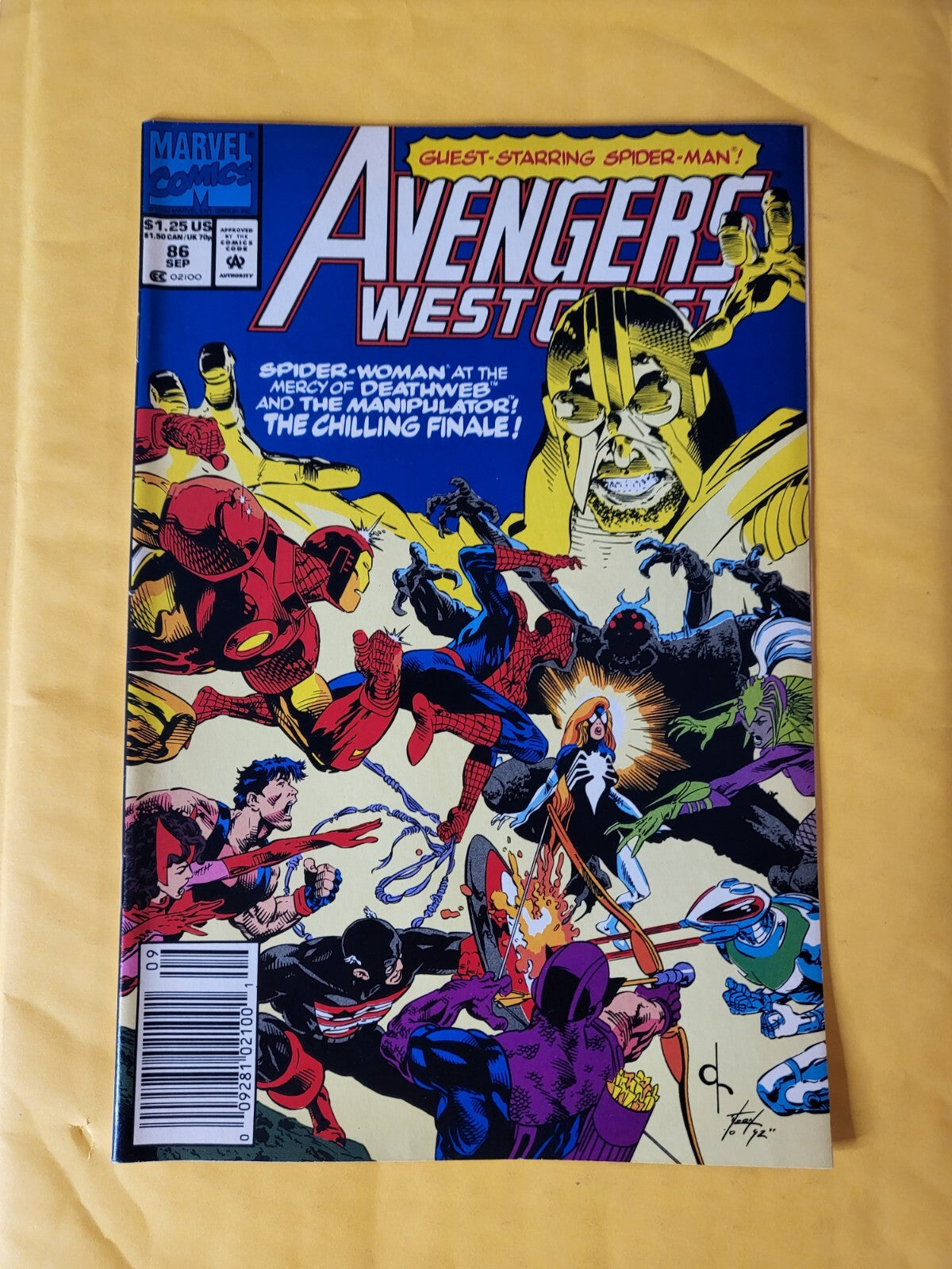 AVENGERS WESTCOAST 86