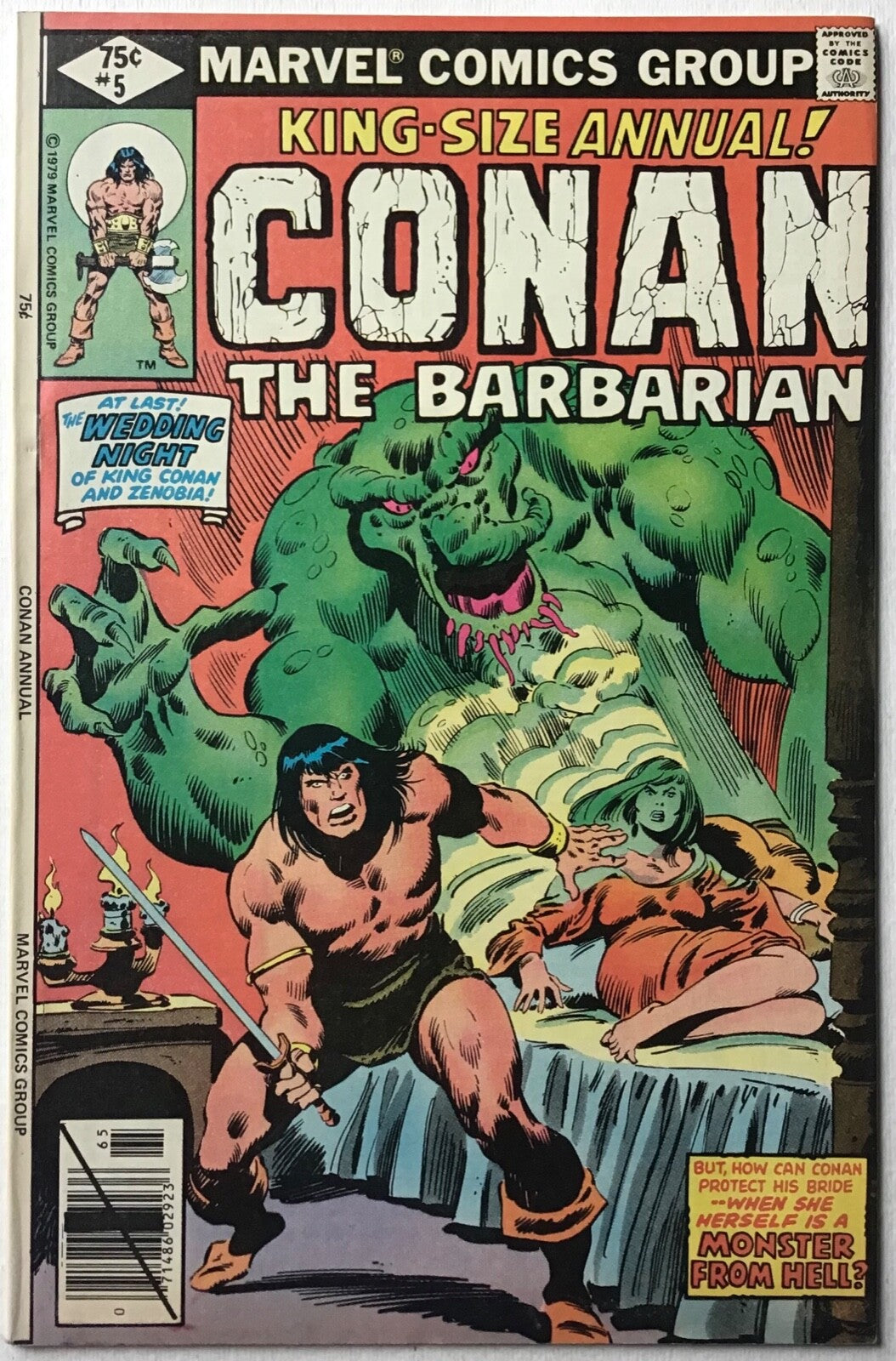 KING SIZE ANNUAL CONAN THE BARBARIAN 5