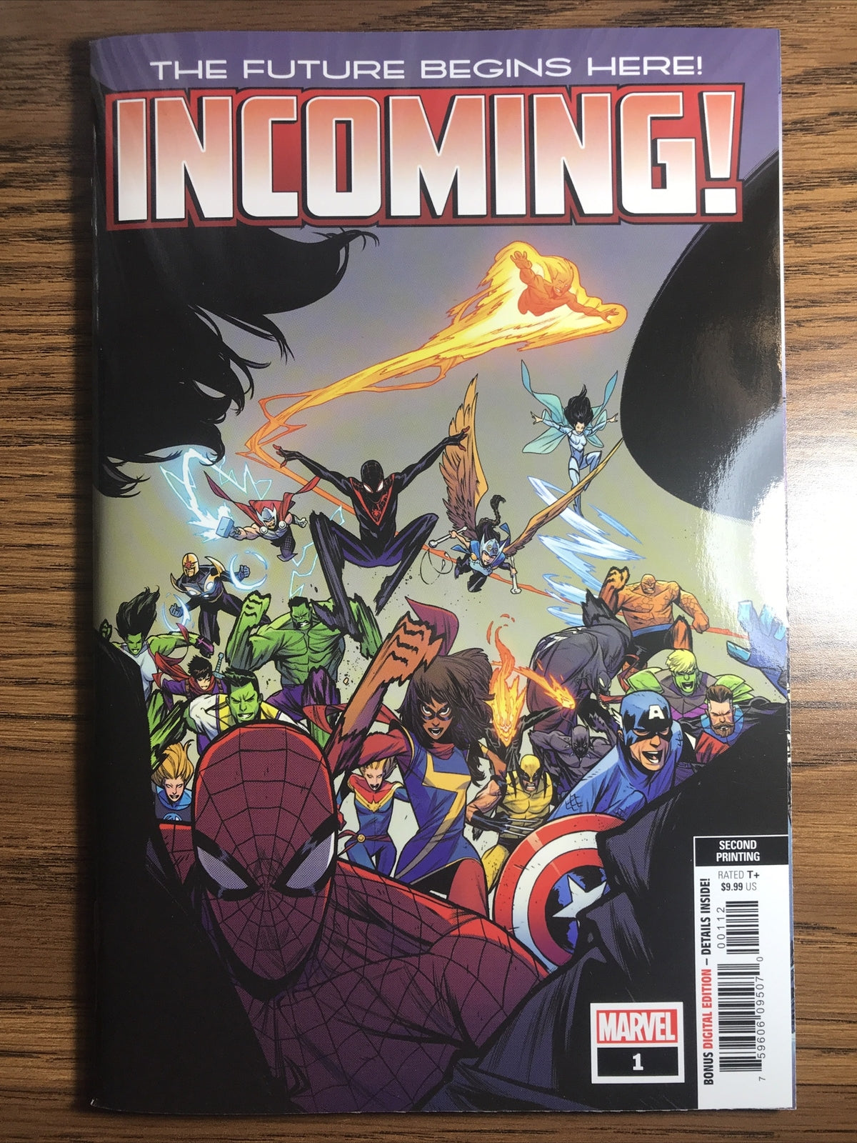 INCOMING 1 VARIANT THE FUTURE BEGINS HERE