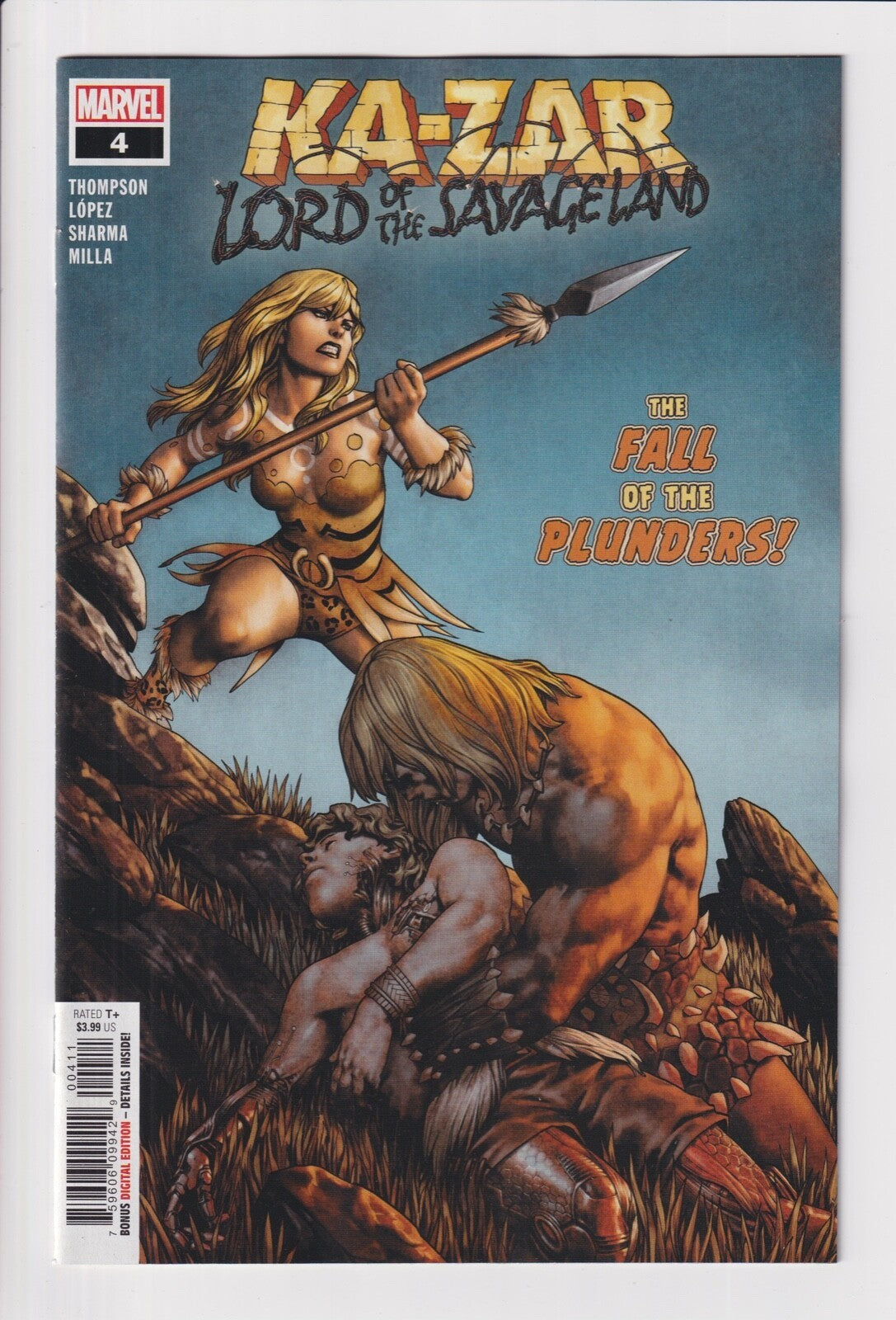 KA-ZAR: LORD OF THE SAVAGE LAND #4
