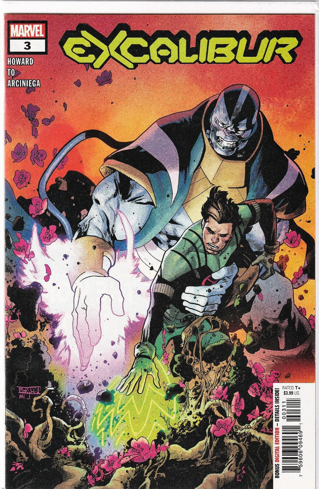 EXCALIBUR #3 (2020) MAHMUD ASRAR 1st print COVER