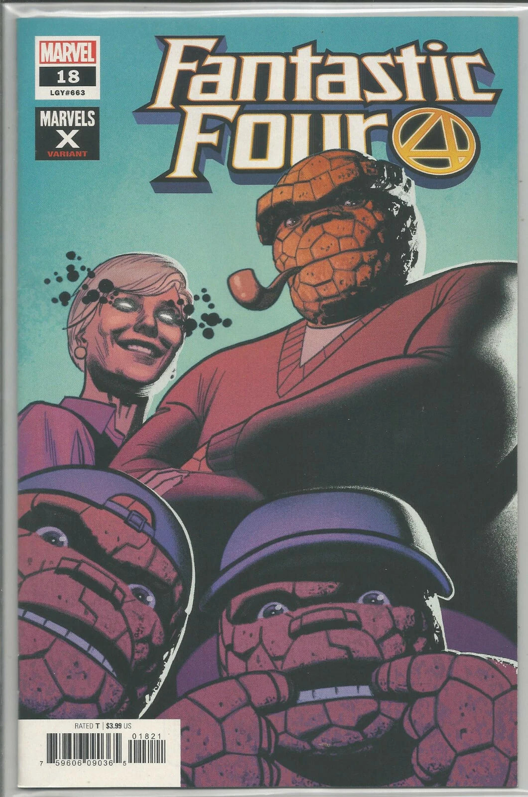 FANTASTIC FOUR #18 MARVELS X VARIANT
