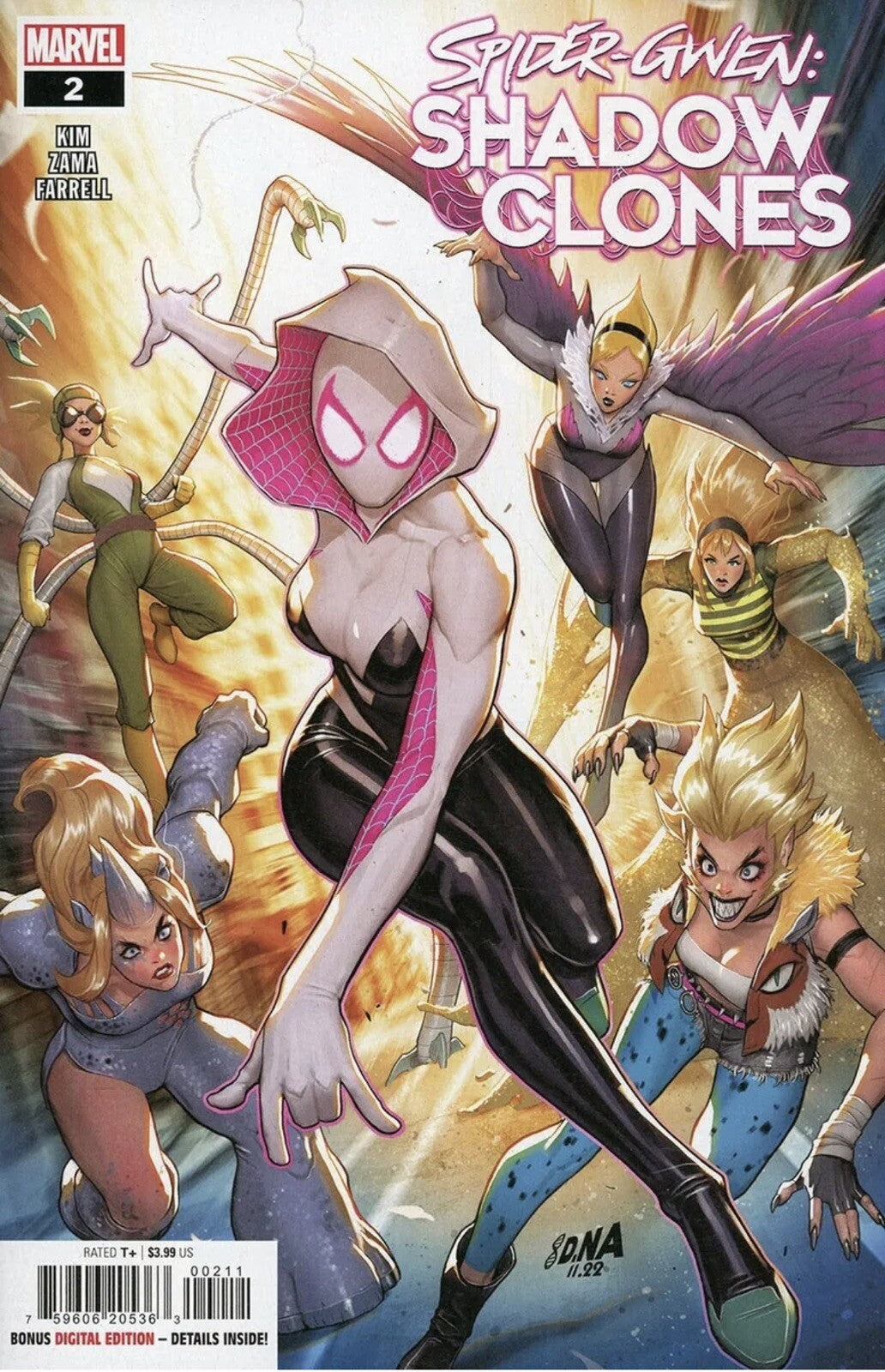 SPIDER GWEN SHADOW CLONES 2