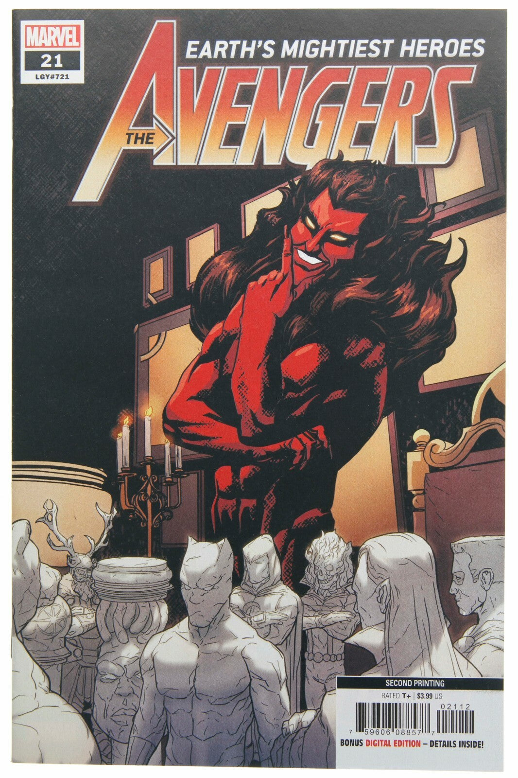 Avengers #21 2nd Print NM Mephisto 2019