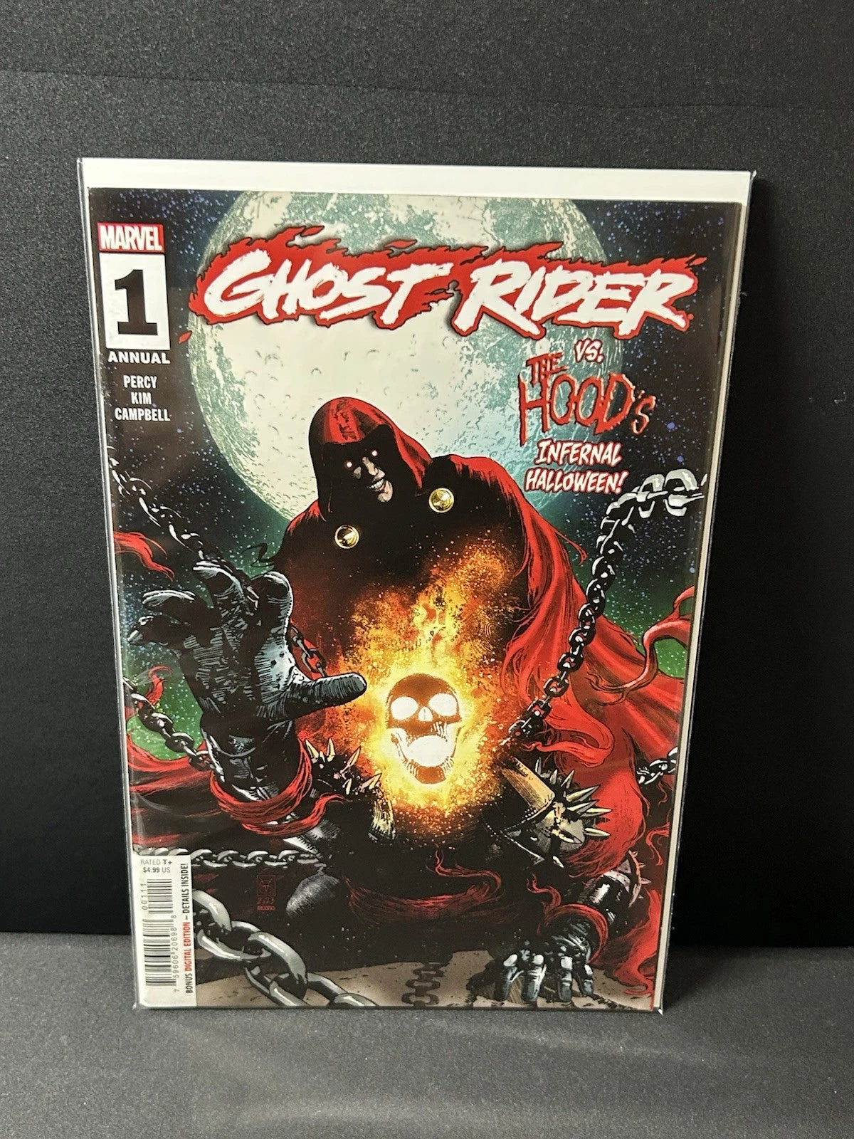 Ghost Rider Infernal Halloween Annual #1 2023 Marvel Comic Vs The Hood