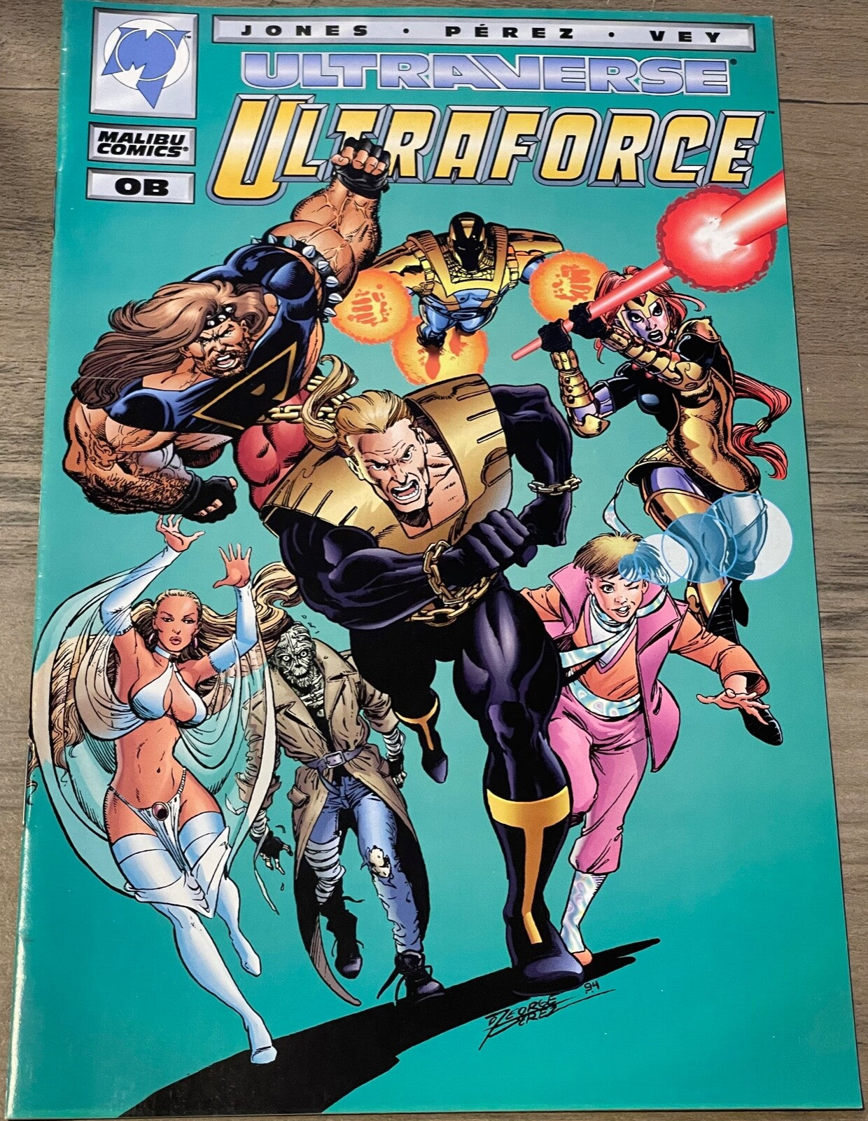 1994 Ultraverse Ultraforce #OB Malibu Comics MINI COMIC Wizard Supplement