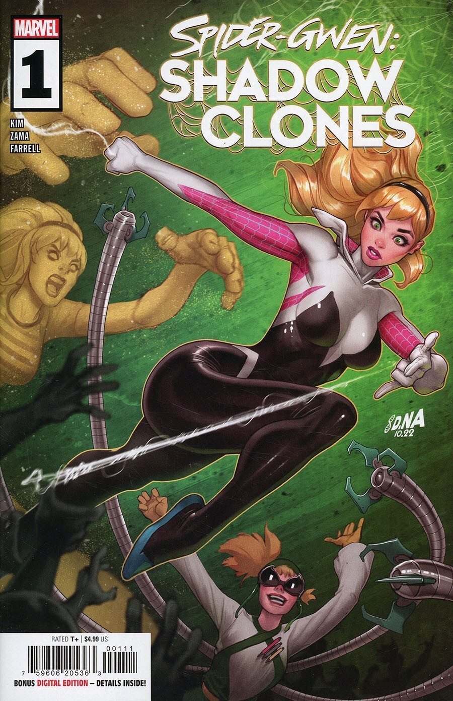 SPIDER GWEN SHADOW CLONES 1