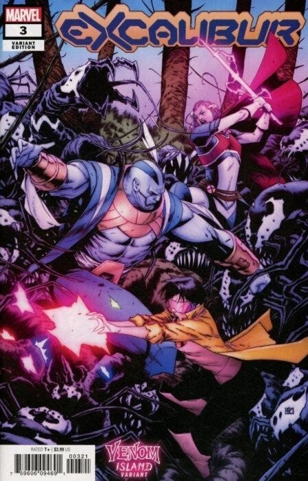 EXCALIBUR #3 VARIANT COVER BY MARVEL 2020