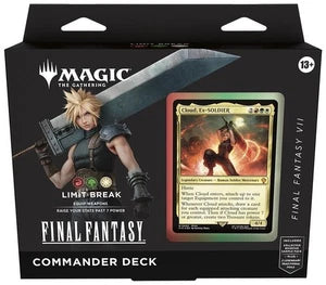 Sealed Final Fantasy VII Limit Break Commander Deck FIC Magic MTG -Kid Icarus-
