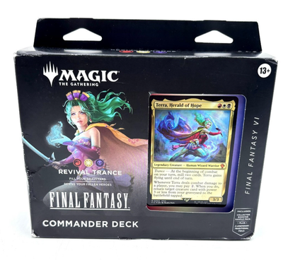 Magic The Gathering Revival Entrance Final Fantasy V1 Commander Deck