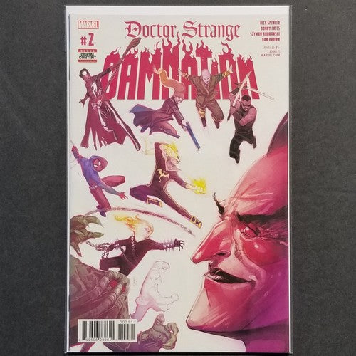 Doctor Strange Damnation #2 Donny Cates 1st Midnight Sons Marvel Comics