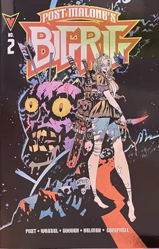 Post Malone's Big Rig #2 - Variant Bundle Jim Mahfood - Vault - 2025 - NM