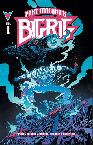Post Malone's Big Rig #1 2nd Print Jim Mahfood