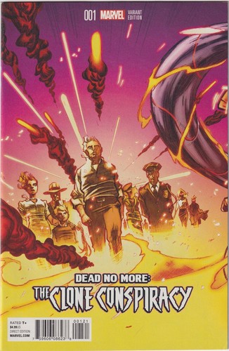 The Clone Conspiracy 1 2016 Dead No More Lozano Teaser Cover Variant