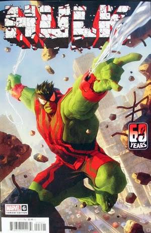 Hulk (series 6) No. 6 (variant 60 Years of Spider-Man cover - Alex Garner)
