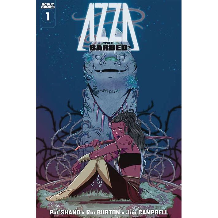 Azza The Barbed #1 2022 Scout Comics 1st Issue