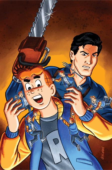 ARCHIE X ARMY OF DARKNESS #2 CVR K INC 1:20 BILL GALVAN VIRGIN VAR