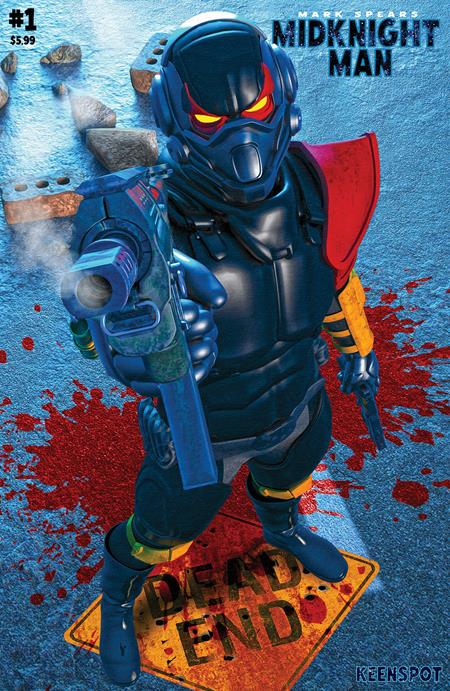 MARK SPEARS MIDKNIGHT MAN #1 CVR F MARK SPEARS DEAD END FOC ADD-ON VAR